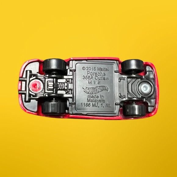 2015 Hot Wheels Red Porsche 356A Outlaw #50 Fifty 1:64 Diecast Toy  Racecar - Picture 3 of 4